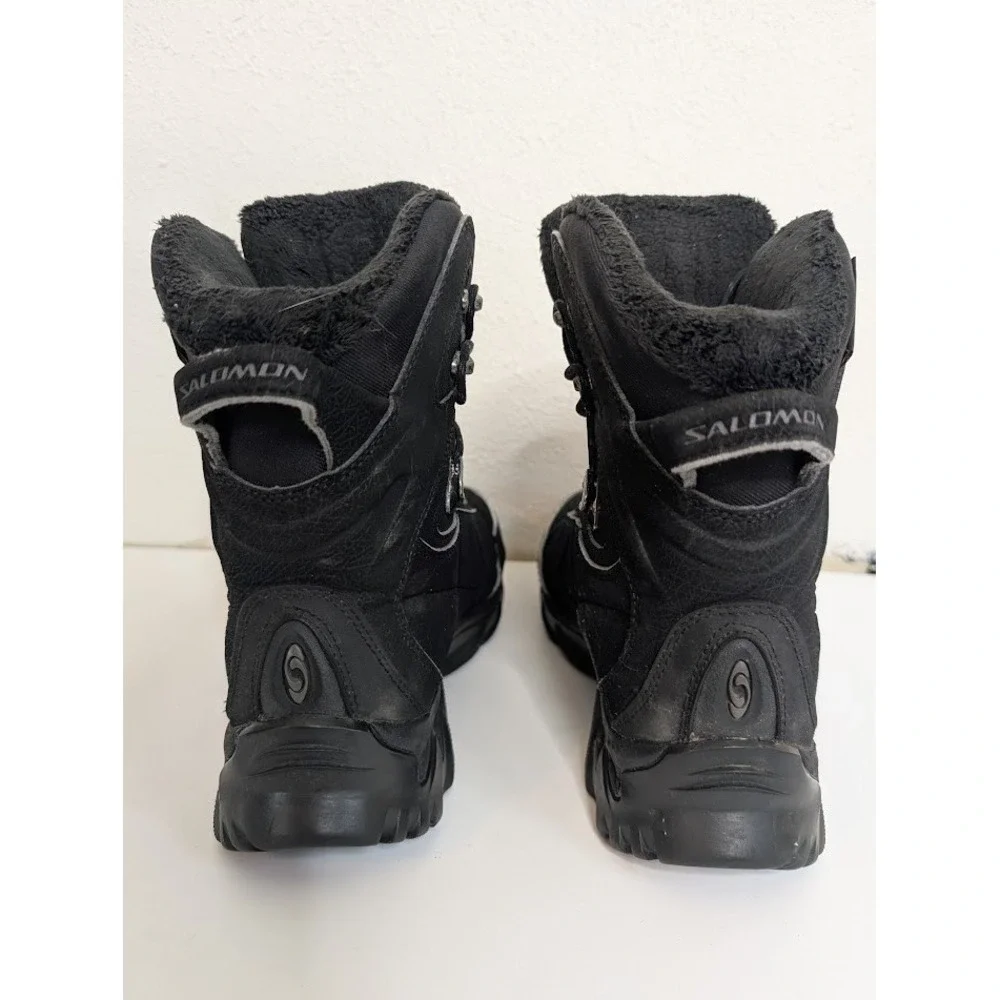Salomon Nytro GTX Mens Hiking Boots Black Size 8.5 Gore-Tex Contagrip Climatherm